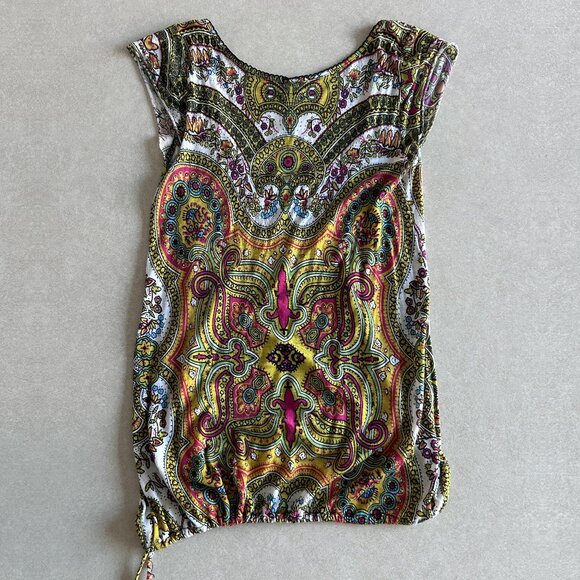 Free People Persian Lace Short Sleeve Top ASO Alex Russo - Picture 8 of 13